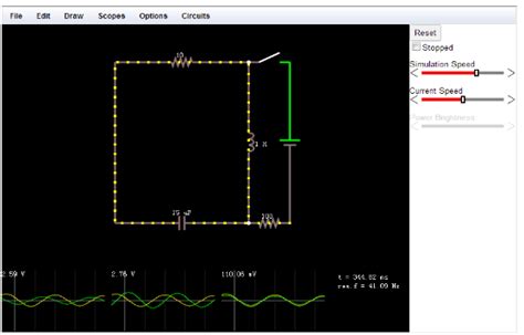 program do symulacji układów elektronicznych.